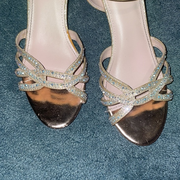 Gold Shiny Heels - Picture 4 of 5